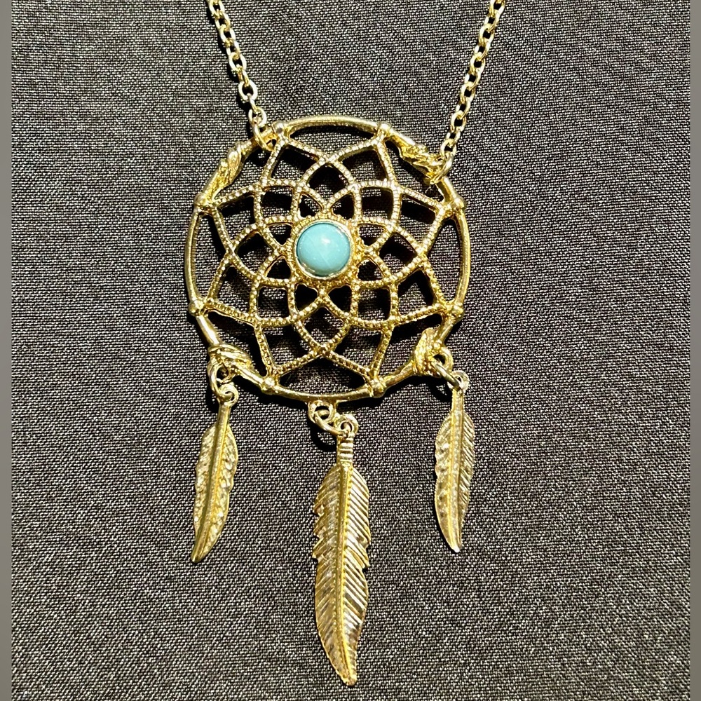 Layered Dreamcatcher Necklace - Picture 3 of 5